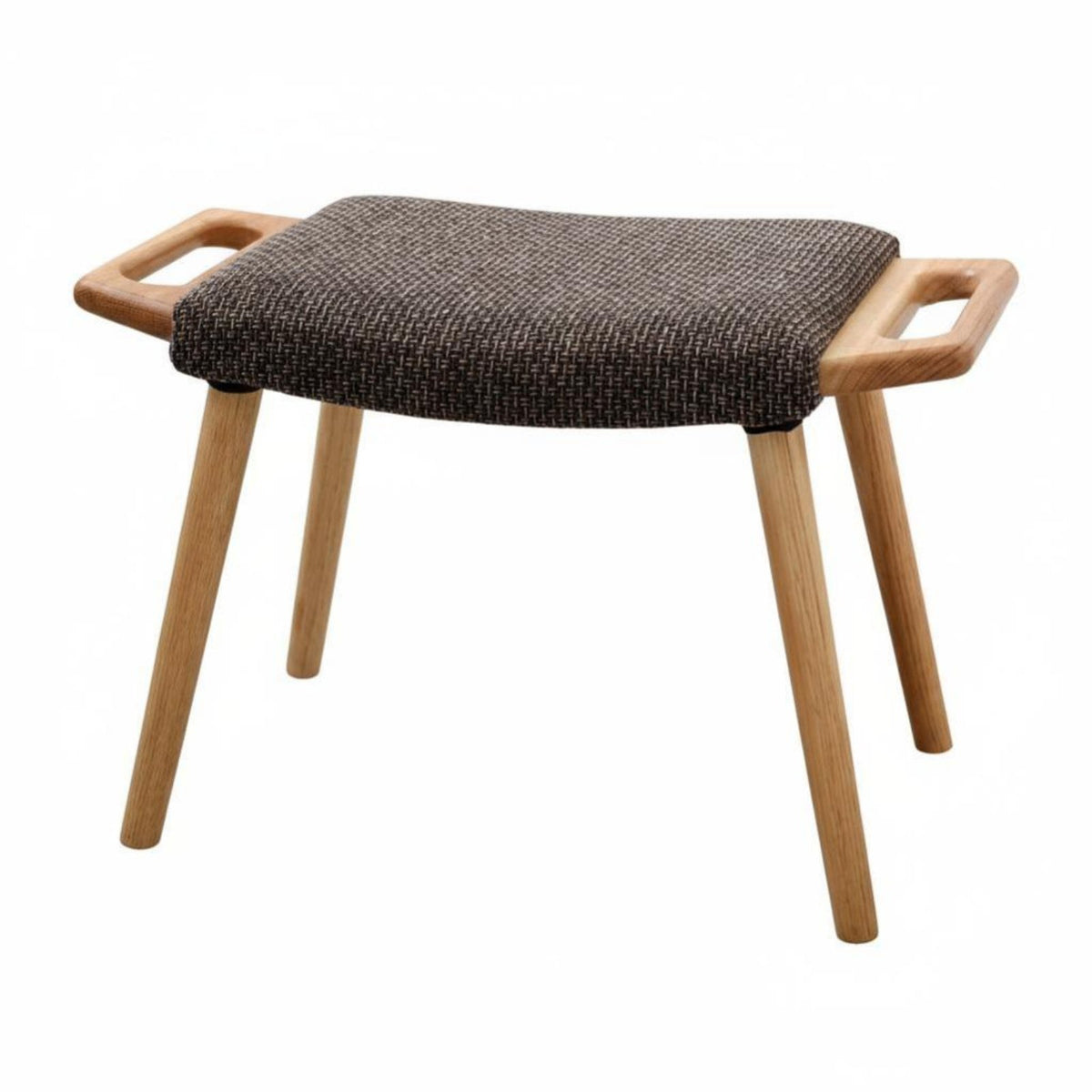 Upholstered Vanity Stool Nordic Design Footrest Multi-Purpose for Bedroom, Women