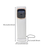 Floor-Standing Air Cooler Quiet Vertical Fan Fan with Wireless Controller Indoor Automatic for Living Room, Bedroom