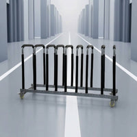 Car Door Panel Rack Adjustable Automotive Panel Stand Wheeled Storage Rack with Wheels for Mechanics