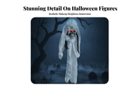 Spooky craniumFaced Specter Decoration Draping Lightilluminated   Specter for Hallway