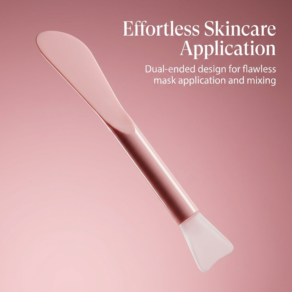 Face Brush Double Ended, Facial for Skincare Lovers, Cleansing Treatment, Two Sided Facemask with