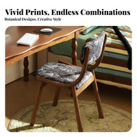 Armless Side Chair Vintage Look Elbow Chair signature look adaptable Use for Homeowners, Restaurant Owners, Bedroom, Home Office