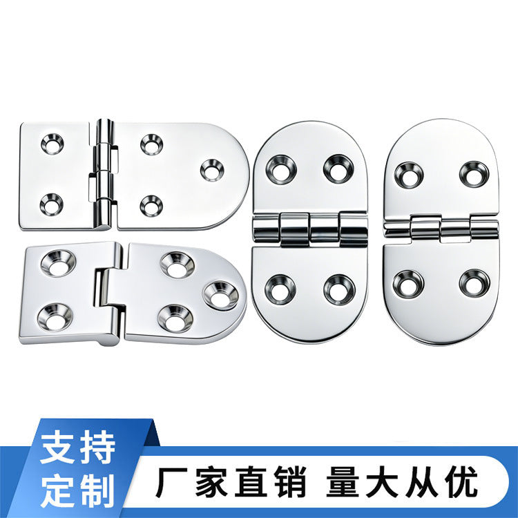316 Stainless Steel Hinges for Marine Use - Various Sizes