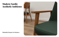Upholstered Armchair Modern Design Commercial Seating Comfortable Paddinging Adaptable Design for Homeowners, Readers