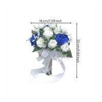Bridesmaid Floral Arrangement Lightweight Event Decor Silk Flowers for Photo