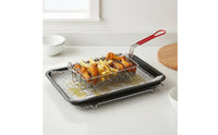 Wire Mesh Frying Basket Rust-Resistant Deep Fryer Basket Long-Lasting