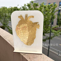 TX Heart Reading Check-in Record Board Cultivate Continuous Reading Habit Holiday Gift Home Decoration Gift Ornament