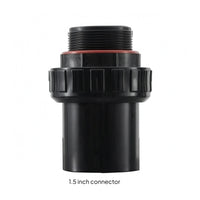 Pool Pump Connector 1.5 Inch Pool Pump Union Connector Ribbed Nut