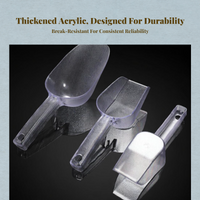 Plastic Food Ladle Ice Ladle Flour Coffee Reusable