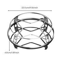 Stainless Steel Steaming Rack, Sturdy robustDuty Pot Holder, Multi-Functional Kitchen Organizer, Heat Insulation, Heat-Resistant anti-slipScald Stand