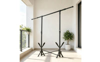 Telescoping Clothes Drying Rack Space-Saving Folding Drying Rack Collapsible Portable for Apartment