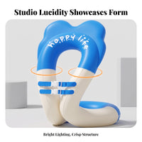 Buoyancy Vest with Seat | Double-Layer PVC Construction,  Inflatable Swim Vest with Buckles, for Pool