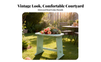 Heart Cutout Pedestal Distressed Finish Plant Stand long-lasting Construction