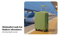 Hardside Suitcase Combination Lock Hardshell Luggage Lightweight