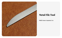 Precise Deburring Guitar Fret Crowning File Professional Grade Fret End Dressing File Cost-Effective Repair for DIY Hobbyists, Home Workshop