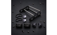 Electric Skateboard Motor Mount Bracket Timing Pulleys Vehicle Part Black