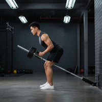 360 Degree Barbell Holder Multi Wall-Mounted Mounted Barbell Swivel Space Saving Angled Bar Row Attachment for Weightlifters