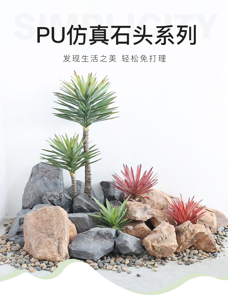Faux Floating Foam Stone Decorative Hanging Prop