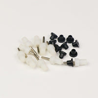 Piano Repair Parts: Support Rod Top with Black Rubber Pellets