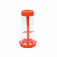 Rotating Flour Sifter Cylindrical Handheld Sifter Cup Clear