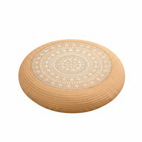Jute Rope Cushion Handwoven Tatami Seat Cushion Breathable for Living Room