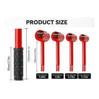 Door Hinge Adjustment Wrench Quadruple-Function Hinge Clearance Adjustment Tool
