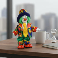 6 Inch Standing Clown Doll Colorful Costume House Decoration Collectible