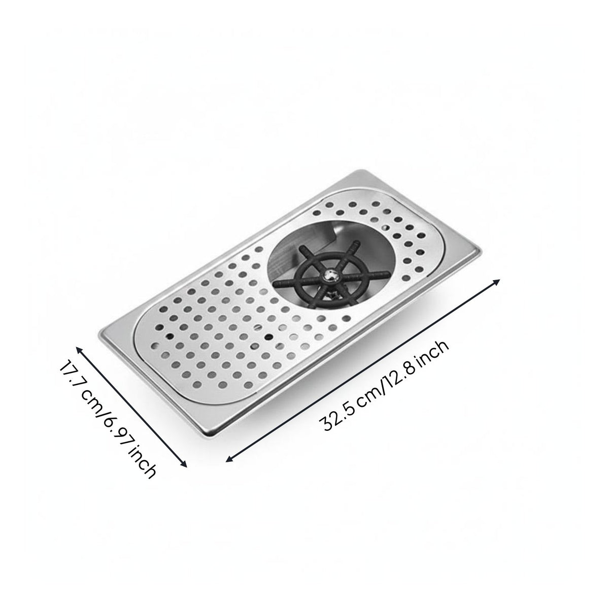Automatic Cup Rinser High Pressure Built-in Cup Rinser Multi-Angle Spray Glass Rinsing Faucet Attachment for Countertop