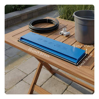 Easy Installation ABS Water Curtain Spout Waterfall Weir Spillway Pool Cascade Blade for DIY Enthusiasts, Patio