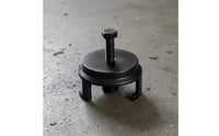 Heavy Duty Harmonic Damper Puller Compact Harmonic Damper Remover Hook Arms Crankshaft Pulley Puller Black Metal for Mechanics, Auto Repair Workers, Workshop, Garage