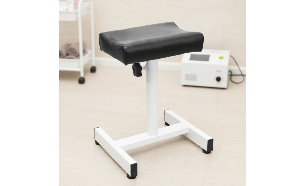 Pedicure Footrest Stand Stable Adjustable Footrest Stand Padded Pedicure Foot Rest for Pedicurists, Nail Technicians, Pedicures, Residential Salons