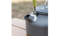 0.8 L Easy to Clean 0.8L Camping Teapot Corrosion-Resistant Camping Coffee Pot Mesh Bag Included for Hiking, Picnic, Travel