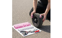40 Pieces Tire Repairing Kit Compact Tire Plug Kit Easy to Use Vehicle Accessory