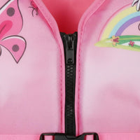 Secure Fit Kids Life Jacket Long-Lasting Child Swim Flotation Vest Crotch Strap for Children