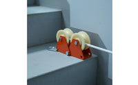 Wall Corner Pulley Labor-Saving Corner Rope Guard Anti-Wear Rope Protector for Professionals, Building Exterior, Construction Site