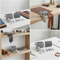Leather Edge Trimmer with Clamp-on Desktop Leather Edge Trimmer Stable
