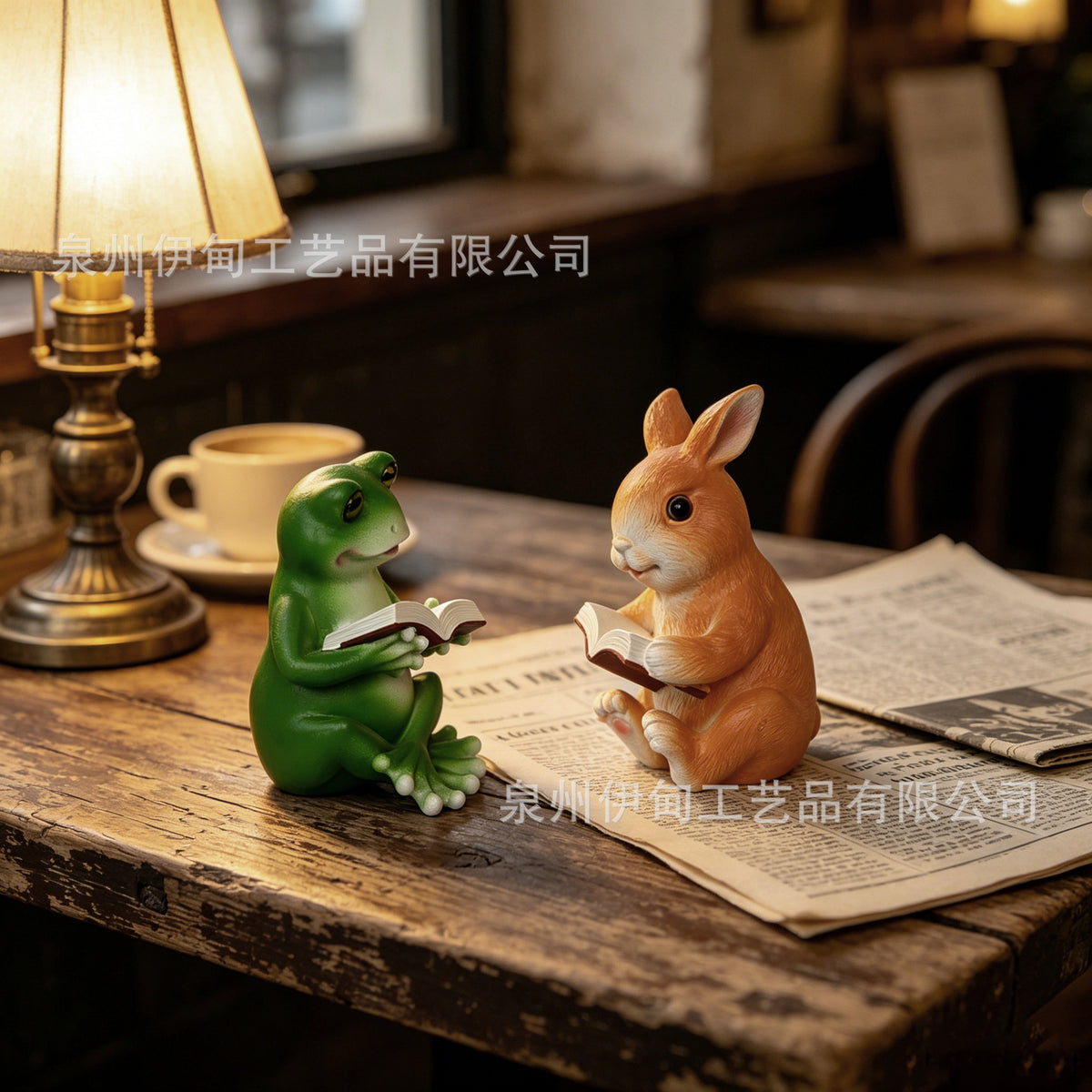 Frog Rabbit Reading