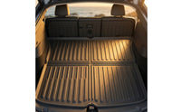 Waterproof Custom Fit Trunk Mat Non-Slip Surface TPE Cargo Liner Easy to Clean Full Trunk Protector Mat Deep Channel Design for Pet Owners