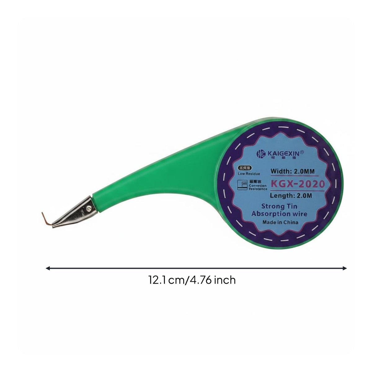 Oxidation Resistant Desoldering Wick Low Residue Phone Repair Solder Wick Safe on Delicate Boards
