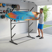 Paddle Board Rack Universal Fit Paddle Board Rack Surfboard Storage Stand Space-Saving SUP Stand Easy to Reach for Garage, Shop