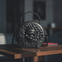 Crossbody Bag with Detachable Strap Structured Handbag   Design Edgy Purse for Concerts, Night Outings