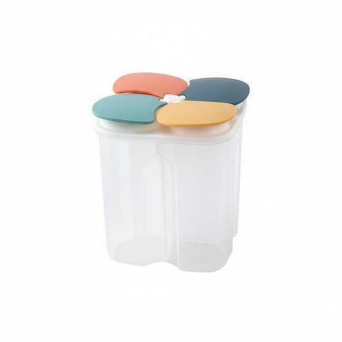 Sealed Food Storage Container Humidity-Proof Multi-Compartment Pantry Canister