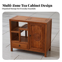 Integrated Brewing Console Chinese Design Aesthetic Tea Cabinet for Study