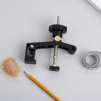 T-Channel Holds down Clamp Non-Slip Rubber Pad Carpentry Positioning Clamp CNC Machined Workshop Tool for Woodworkers