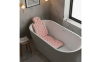 Bathtub Headrest Cushion Non-Slip Bath Pillow Mat Easy to Clean for Adults