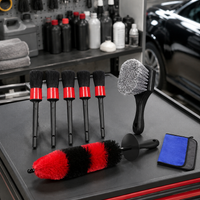 car cleaning brush set
