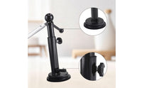 Indoor Soccer Training Device with Suction Cup Height-Adjustable Football Training Aid with Suction Cup Portable for Beginners, Kids, Home, Living Room