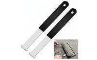 2 Pieces Paver Puller with Rubber Handle Long-Lasting Paver Puller Heavy Duty