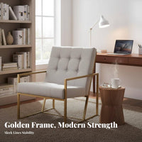 Upholstered Single Sofa Nordic Design Oversized Comfy Armchair Modern Minimalist Comfortable for Business Owners, Reception Area