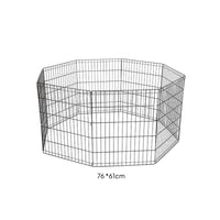 Dog Playpen with Latch Foldable Dog Playpen Portable for Young Dogs